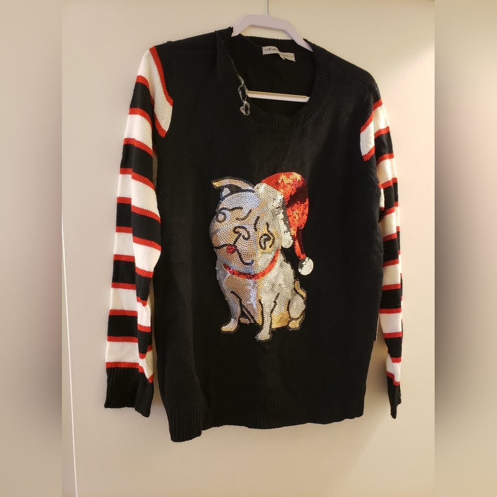 Brand new Pug holiday sweater
